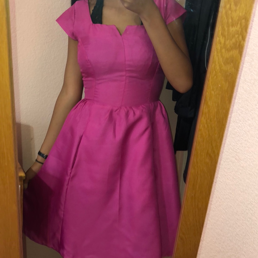 Pink dress